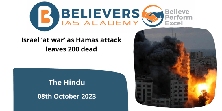 Israel ‘at war’ as Hamas attack leaves 200 dead