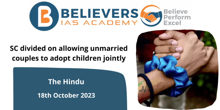 SC divided on allowing unmarried couples to adopt children jointly