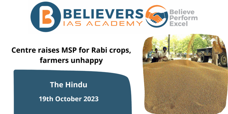 Centre raises MSP for Rabi crops, farmers unhappy