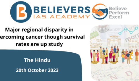 Major regional disparity in overcoming cancer though survival rates are up study