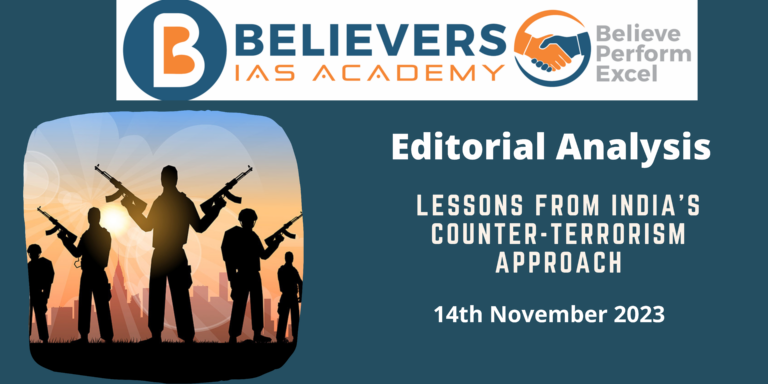 Lessons from India's Counter-terrorism Approach