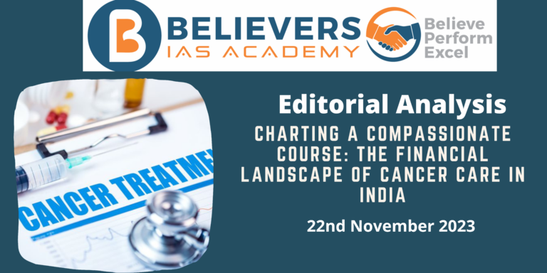 Charting a Compassionate Course: The Financial Landscape of Cancer Care in India