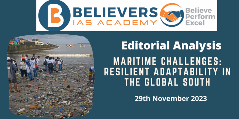 Maritime Challenges: Resilient Adaptability in the Global South