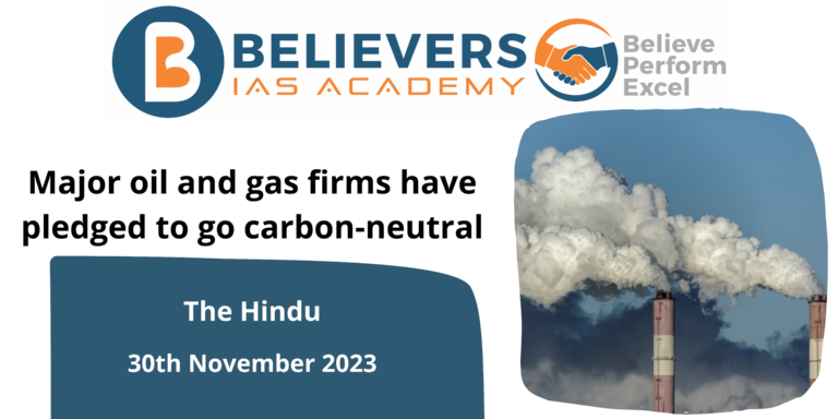 Major oil and gas firms have pledged to go carbon-neutral