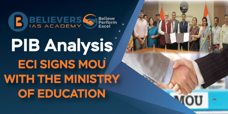 PIB Analysis ECI Signs MOU