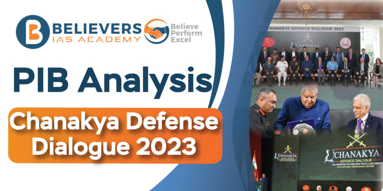 PIB Analysis Chanakya Defence Dialogue 2023