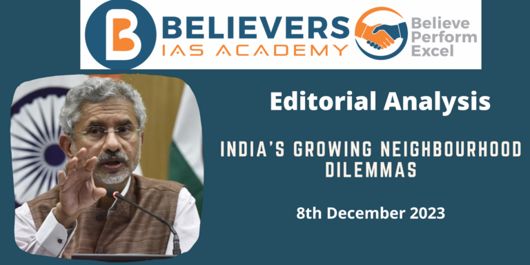 India’s growing neighbourhood dilemmas