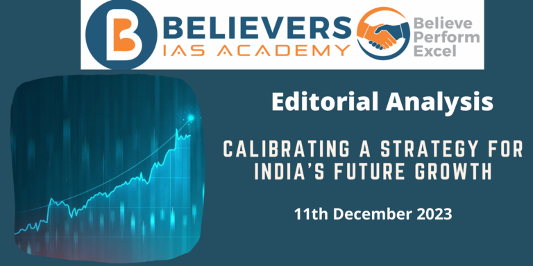 Calibrating a strategy for India’s future growth