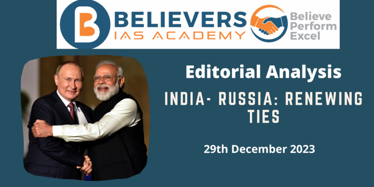 India- Russia: Renewing ties