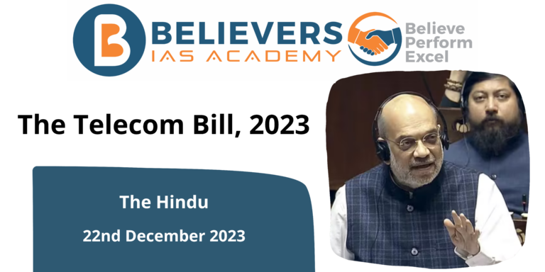 The Telecom Bill, 2023