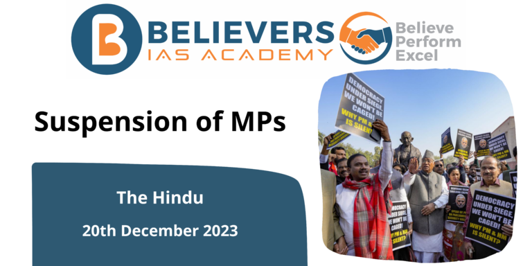 Suspension of MPs