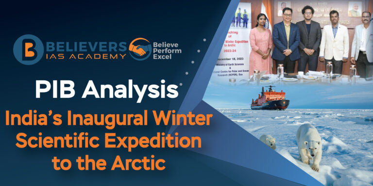 India’s Inaugural Winter Scientific Expedition to the Arctic