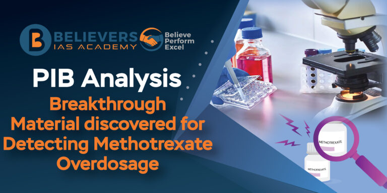 Breakthrough Material discovered for Detecting Methotrexate Overdosage
