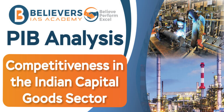 Competitiveness in the Indian Capital Goods Sector