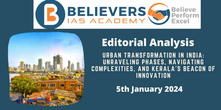 Urban Transformation in India: Unraveling Phases, Navigating Complexities, and Kerala’s Beacon of Innovation