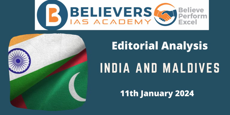 India and Maldives