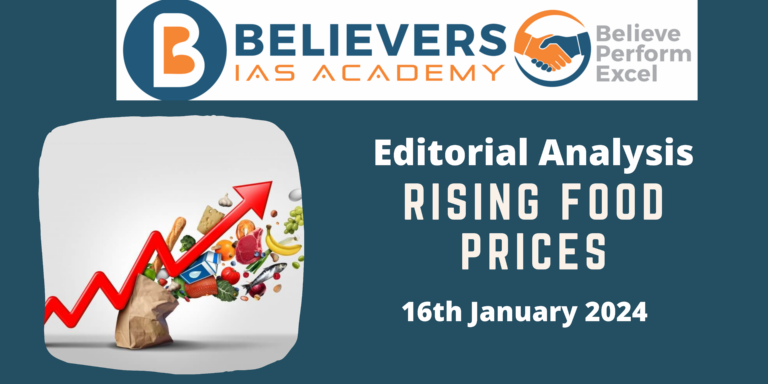 Rising food prices