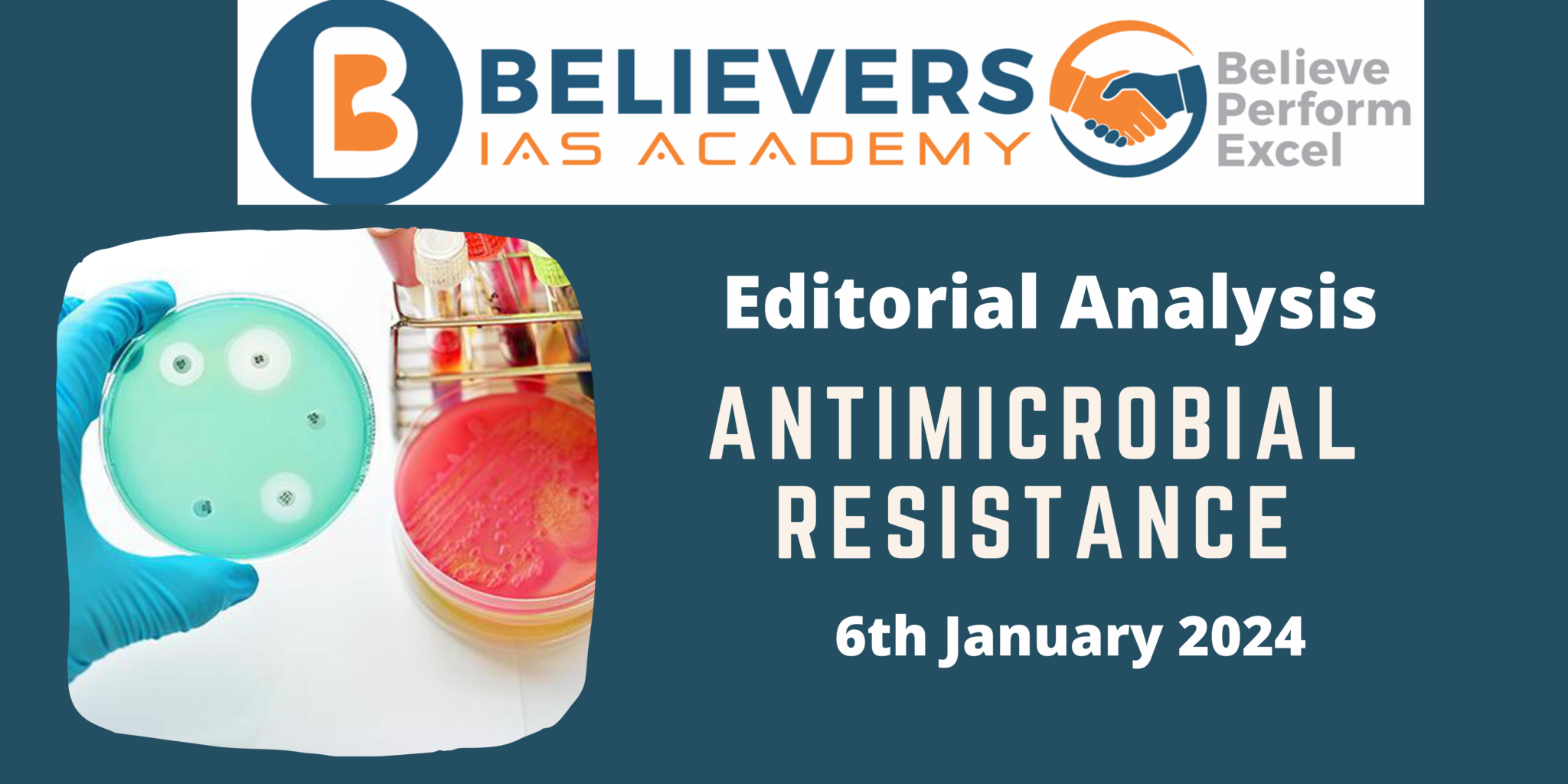 Antimicrobial Resistance - Believers IAS Academy