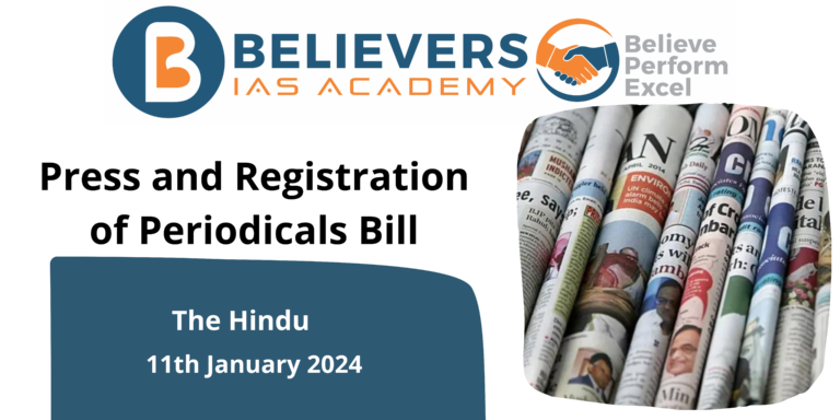 Press and Registration of Periodicals Bill