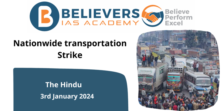 Nationwide transportation Strike