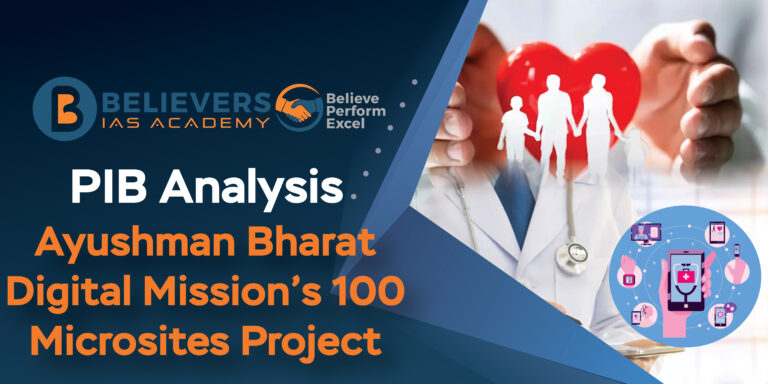 Ayushman Bharat Digital Mission’s 100 Microsites Project