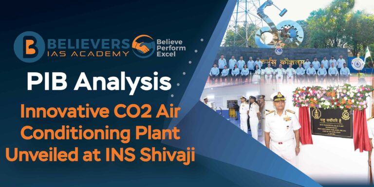 Innovative CO2 Air Conditioning Plant Unveiled at INS Shivaji