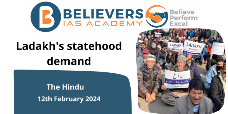 Ladakh’s statehood demand