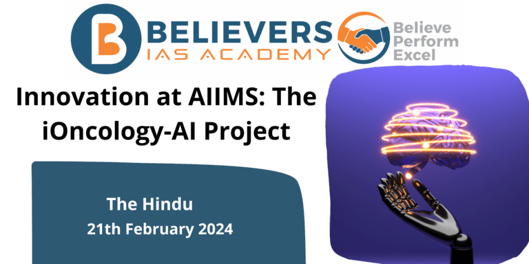 Innovation at AIIMS: The iOncology-AI Project
