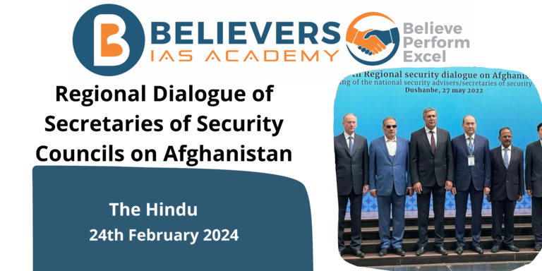 Regional Dialogue of Secretaries of Security Councils on Afghanistan