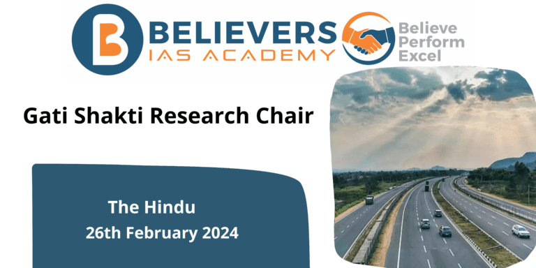 Gati Shakti Research Chair
