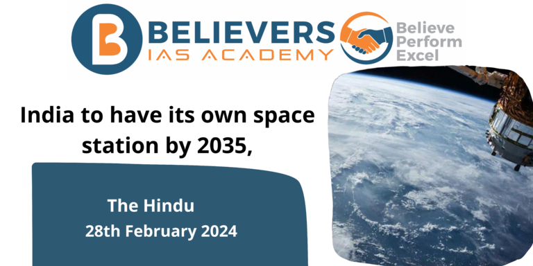 India to have its own space station by 2035