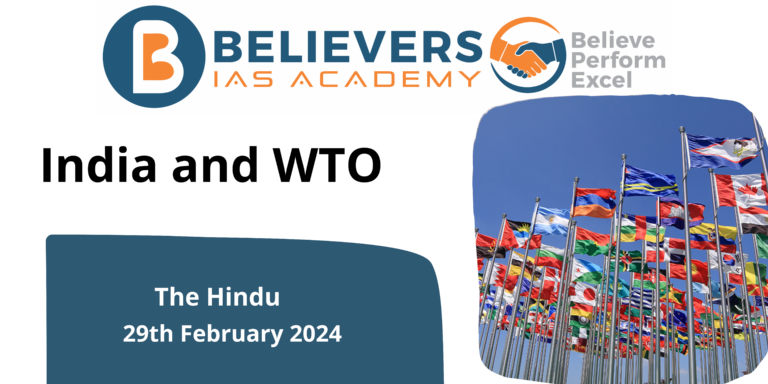 India and WTO