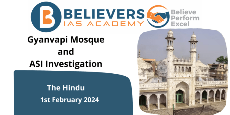 Gyanvapi Mosque and ASI Investigation