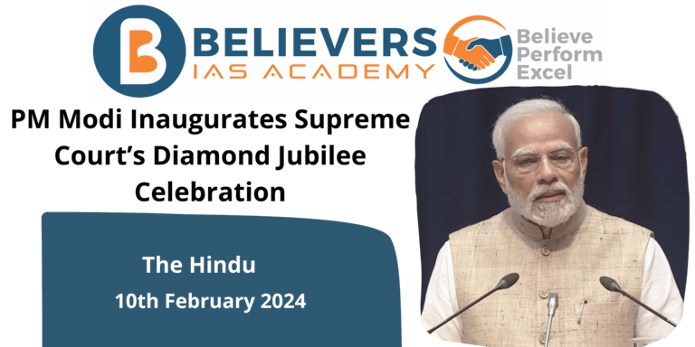 PM Modi Inaugurates Supreme Court’s Diamond Jubilee Celebration