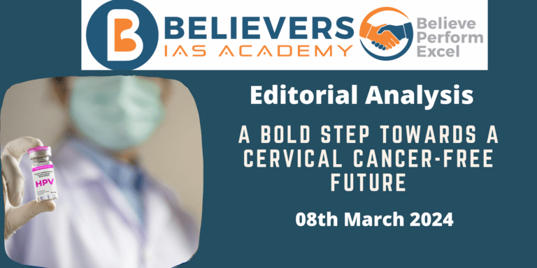 A bold step towards a cervical cancer-free future