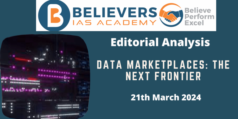 Data marketplaces: the next frontier