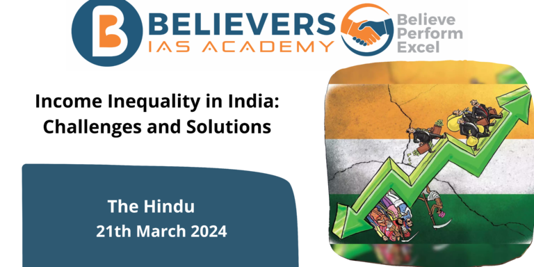 Income Inequality in India: Challenges and Solutions