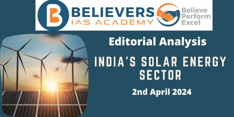 India’s solar energy sector