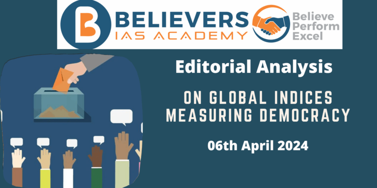 On global indices measuring democracy