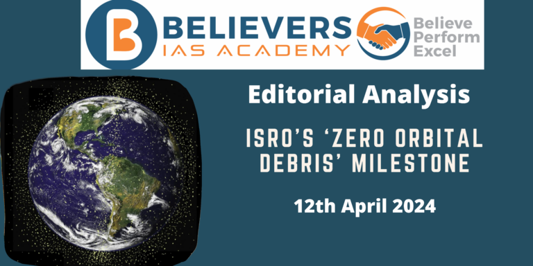 ISRO’s ‘zero orbital debris’ milestone
