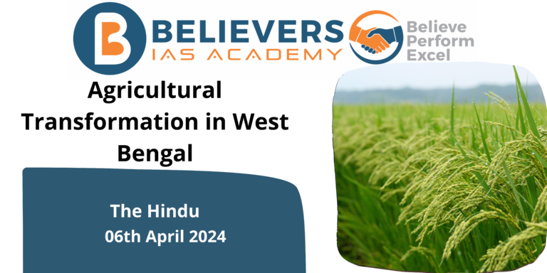 Agricultural Transformation in West Bengal
