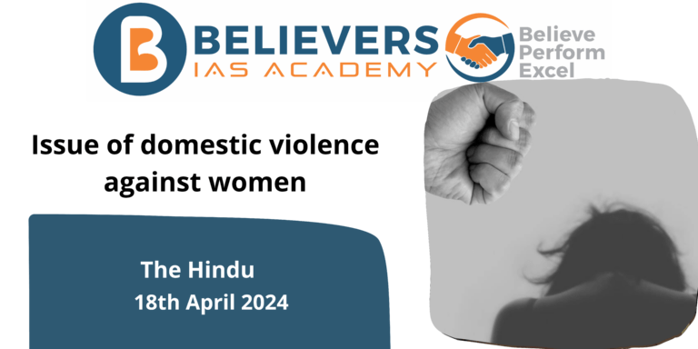 Issue of domestic violence against women