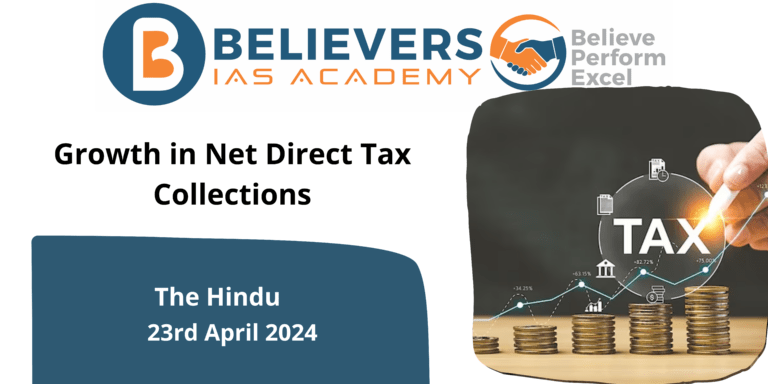 Growth in Net Direct Tax Collections