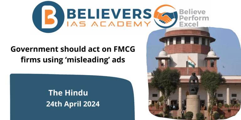 Government should act on FMCG firms using ‘misleading’ ads