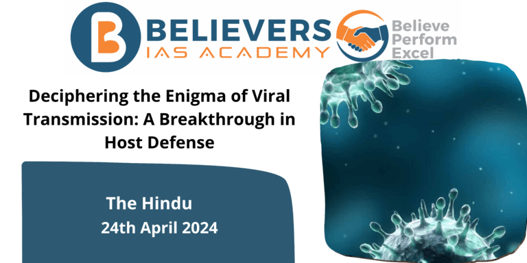 Deciphering the Enigma of Viral Transmission: A Breakthrough in Host Defense