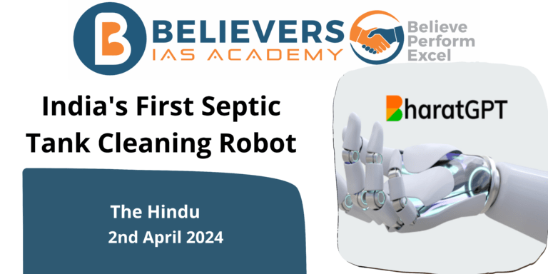 India’s First Septic Tank Cleaning Robot