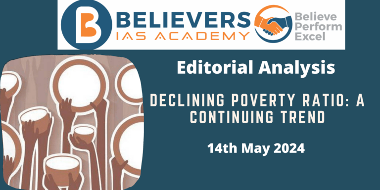 Declining poverty ratio: a continuing trend