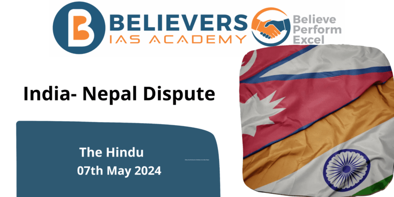 India- Nepal Dispute