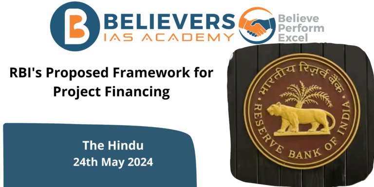 RBI’s Proposed Framework for Project Financing