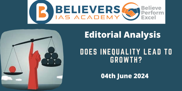 Does inequality lead to growth?